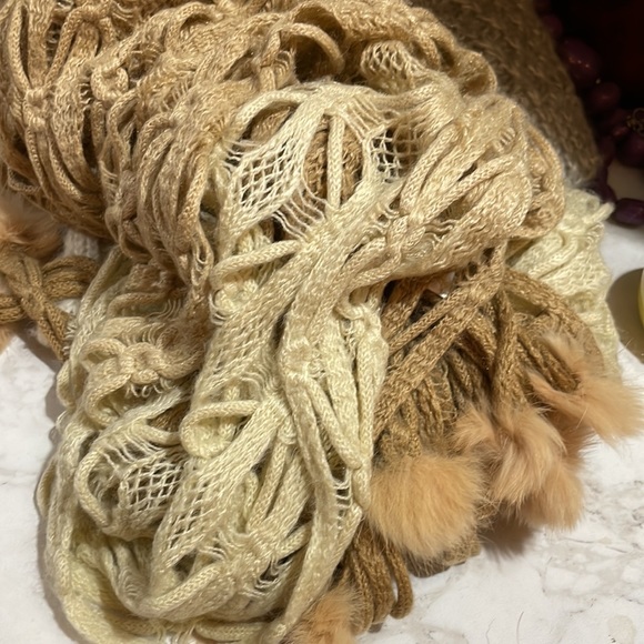 Reflections Beige Scarf - Picture 2 of 5